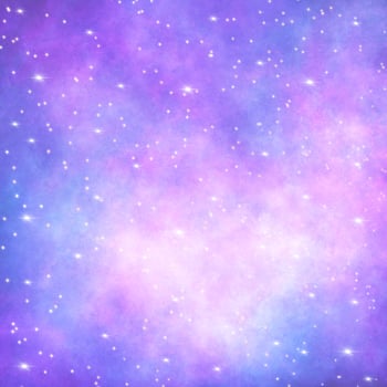 Unicorn background with rainbow sky fantasy. Colorful space galaxy. photo