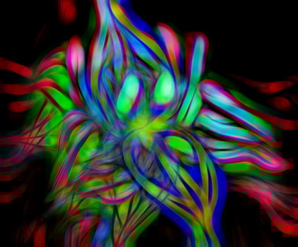 Digital Illustration Vibrant Abstract Background photo