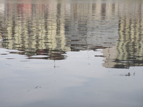 blue water surface background photo