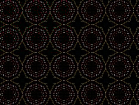 Digital Illustration Kaleidoscope Pattern photo