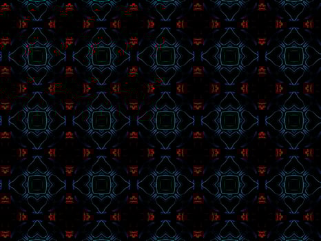 Digital Illustration Kaleidoscope Pattern photo