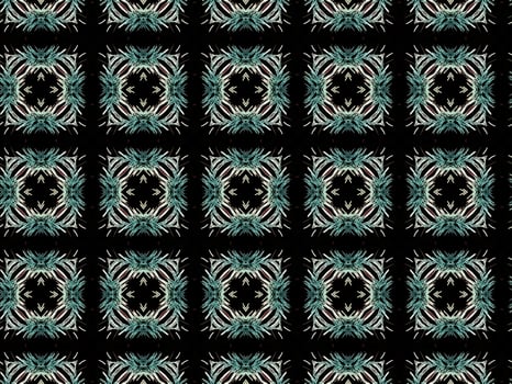 Digital Illustration Kaleidoscope Pattern photo
