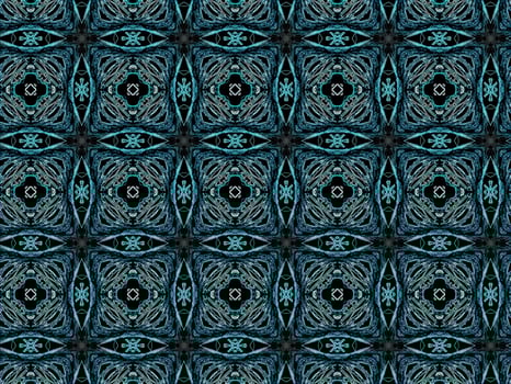 Digital Illustration Kaleidoscope Pattern photo