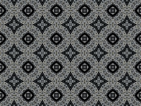 Digital Illustration Kaleidoscope Pattern photo
