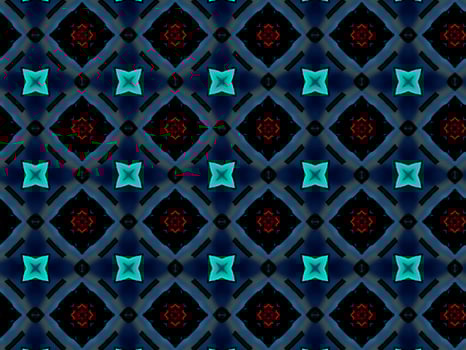 Digital Illustration Kaleidoscope Pattern photo