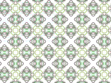 Digital Illustration Kaleidoscope Pattern photo