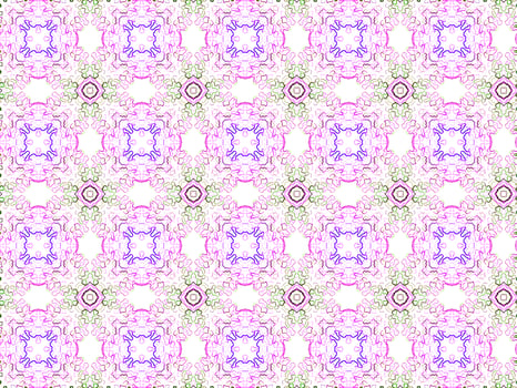 Digital Illustration Kaleidoscope Pattern photo