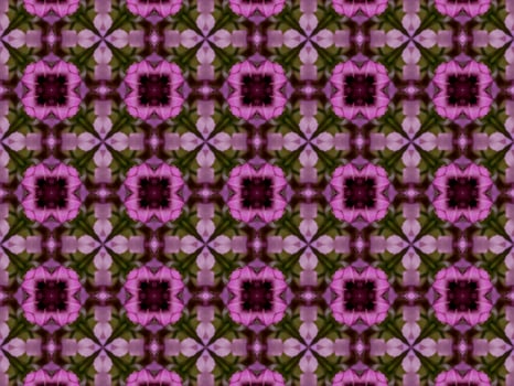 Digital Illustration Kaleidoscope Pattern photo