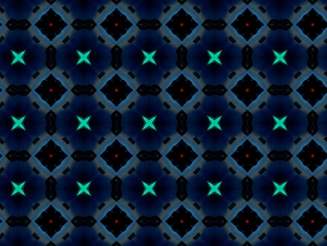 Digital Illustration Kaleidoscope Pattern photo