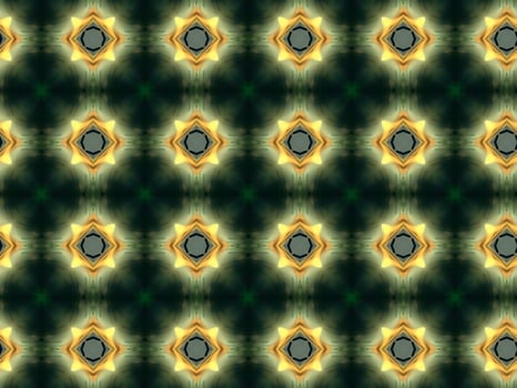 Digital Illustration Kaleidoscope Pattern photo