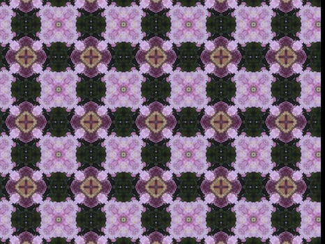 Digital Illustration Kaleidoscope Pattern photo