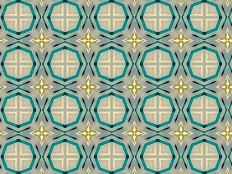 Digital Illustration Kaleidoscope Pattern photo