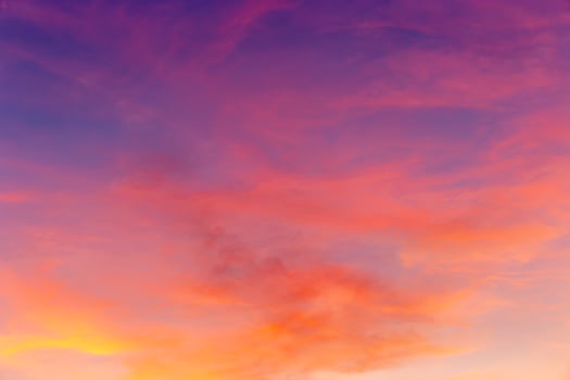 Beautiful sunrise sunset sky for background photo