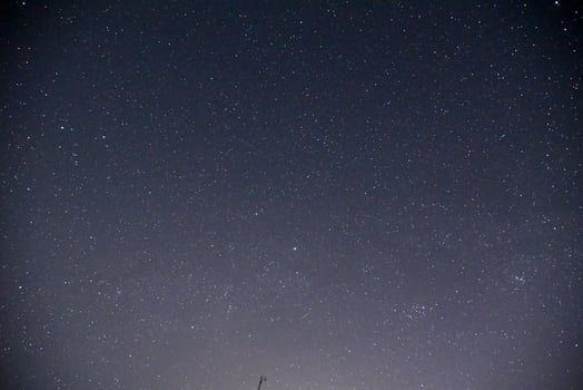 Summer starry sky at night and the Milky Way photo
