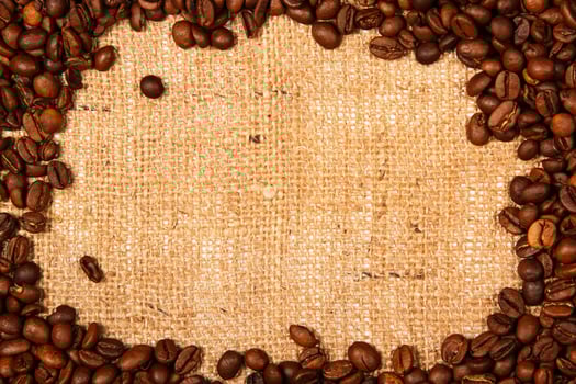 Coffee and sackcloth photo
