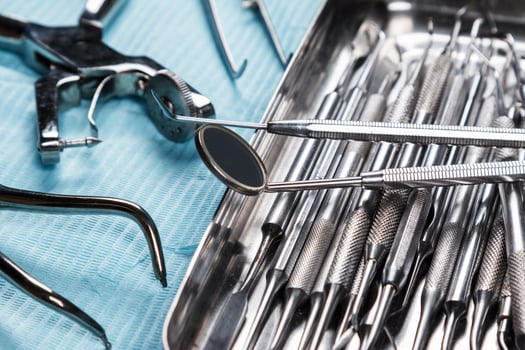 Different dental tools photo