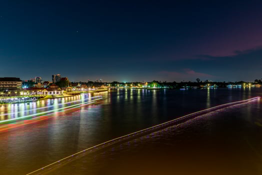 View of Chopaya River Bangkok Thailand photo