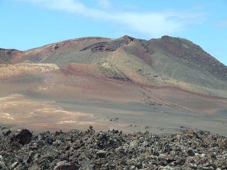 Vulcano Island Lanzarote in Spain photo