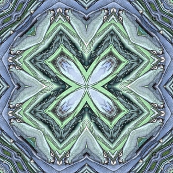 Concrete 3D ornamental pattern high quality design photo