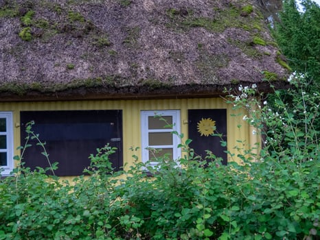 Zingst at the baltic sea in germany photo