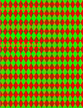 Pattern Line grey color background on white paper 60 degrees straight line intersects a diamond square, Diagonal line green interspersed with red color photo