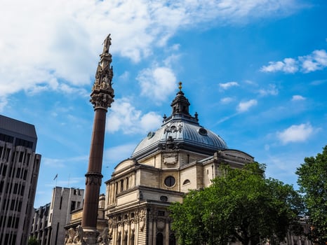 HDR Methodist Central Hall in London photo