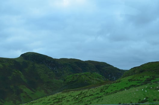 Breathtaking view of the landscape in Isle of Skye photo