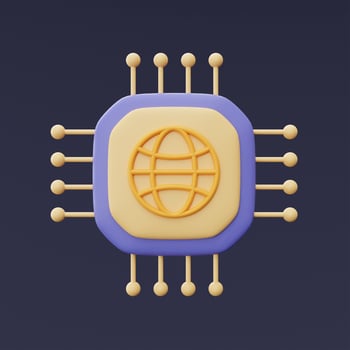 Blockchain technology services,Cryptocurrency protection concept,independent worldwide cryptocurrency,minimal style.3d rendering. photo