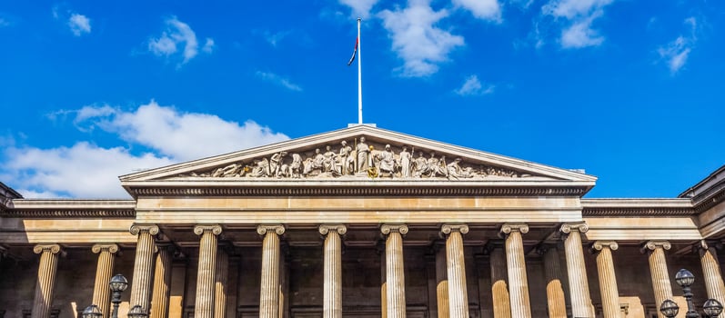 HDR British Museum in London photo