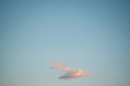 Morning clear blue sky, cloud on bottom with copy space. photo