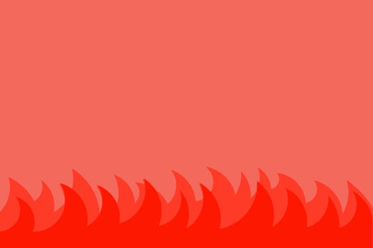 Orange color Flame fire, shades color in the curve contour abstract background for your design arts, soft smooth surface texture on orange background photo