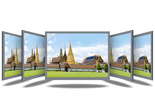 3D Desktop Screen photo