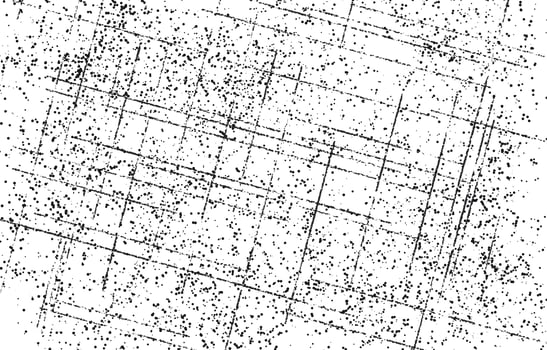 Monochrome particles abstract texture.Overlay illustration over any design to create grungy vintage effect and depth. photo
