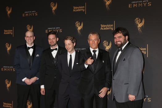 LOS ANGELES, SEP 9 - Dan Murrell, Joe Starr, Spencer Gilbert, Michael Bolton, Andy Signore at the 2017 Creative Emmy Awards at the Microsoft Theater on September 9, 2017 in Los Angeles, CA photo