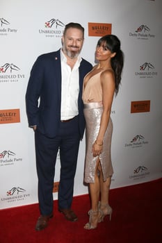 LOS ANGELES JAN 5 - Kevin Bulla, Adhrucia Apana at the Unbridled Eve Derby Prelude Party Los Angeles at the Avalon on January 5, 2018 in Los Angeles, CA photo