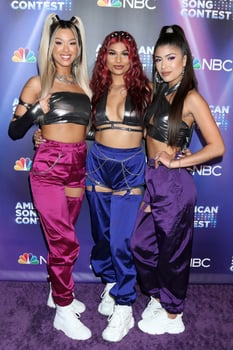 LOS ANGELES - MAY 2 - Sweet Taboo, Sami Ramos, ICP Bre, JenTorrejon at the American Song Contest Semi-Finals Live Show Red Carpet - Week 2 at Universal Studios on May 2, 2022 in Universal City, CA photo