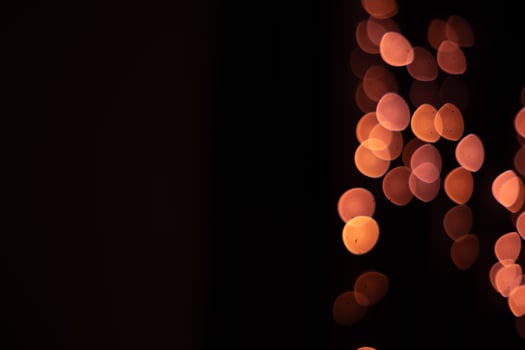 Copy space, Half of bokeh light wallpaper. Abstract background  glitter lights. De focused. photo