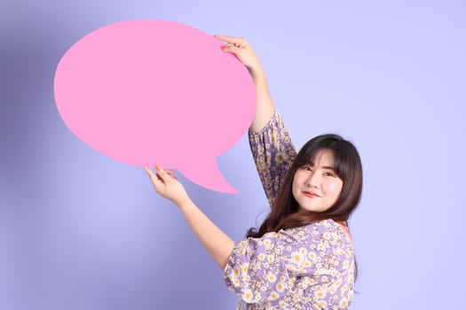 Chubby Asian Woman photo