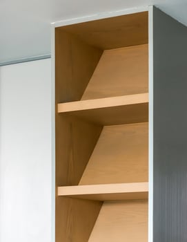 Modern wooden cabinet photo