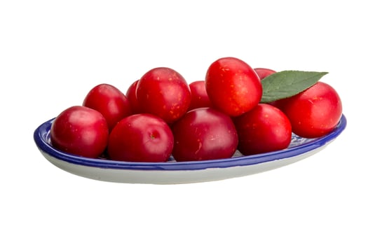 Damson plum dish photo