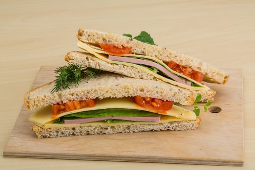 Club sandwich dish photo
