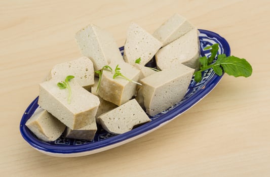 Tofu - soya cheese photo