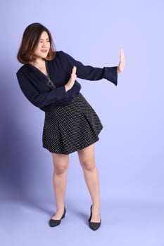 Chubby Asian Woman photo