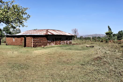 A view of the Kenya Countryside on the way to Kimilili photo