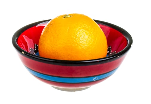 Heap of oranges in the dish photo