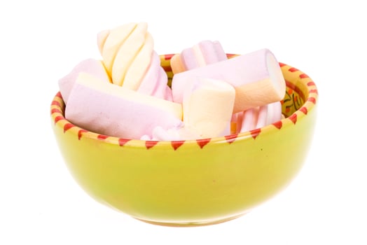 Marshmallow dish view photo