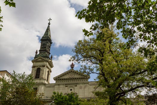 view of landmarks in Budapest photo