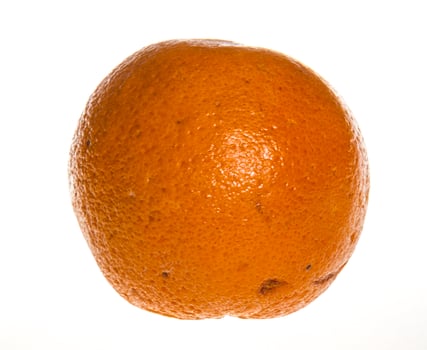 orange isolated on a white background photo