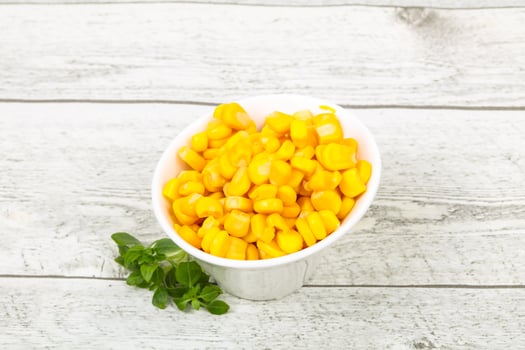 Young sweet corn photo