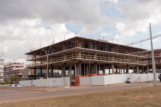 Brasilia, DF Brazil May 4, 2022 Construction of New Apartment Buildings in Northwest Brasilia, aka Sector Noroeste photo